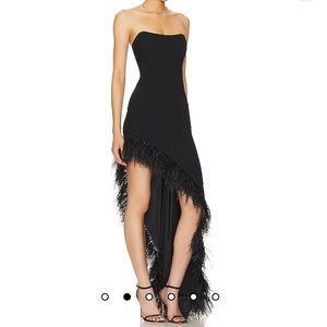 Amanda Uprichard x Revolve Black Gown